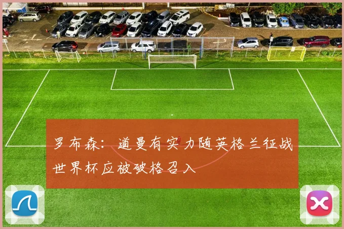 罗布森：道曼有实力随英格兰征战世界杯应被破格召入